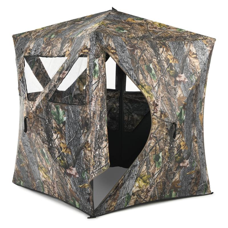 Hunting & Outdoor Supplies Carterton - 鹿やアンテロープ用の地釘と固定具付きポータブルハンティングブラインド、フィールドハンティング用屋外隠蔽シェルター