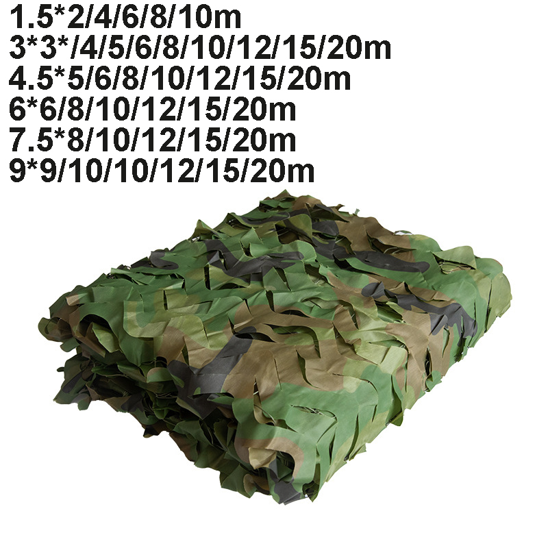 Hunting And Camping In Jungle - 迷彩ネット 3×3 6×6 9×9m ジャングル迷彩ネット ダックや鹿の狩猟用