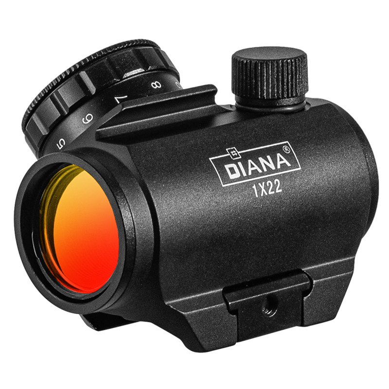 DIANA 1x22 レッドドットサイト 4 MOA 小型レ - Outdoor Hunting Rifle のレビューと価格