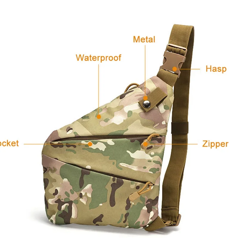 アウトドアハイキングバッグ スリム多機能タクティカルチェスト - Tactical Belt Rigger のレビューと価格