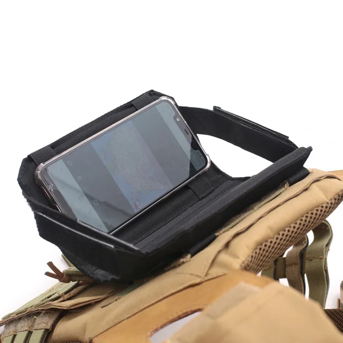 戦術的なMOLLEベストマップポーチ電話ホルダー屋外プレート - Outdoor Hunting Maps のレビューと価格