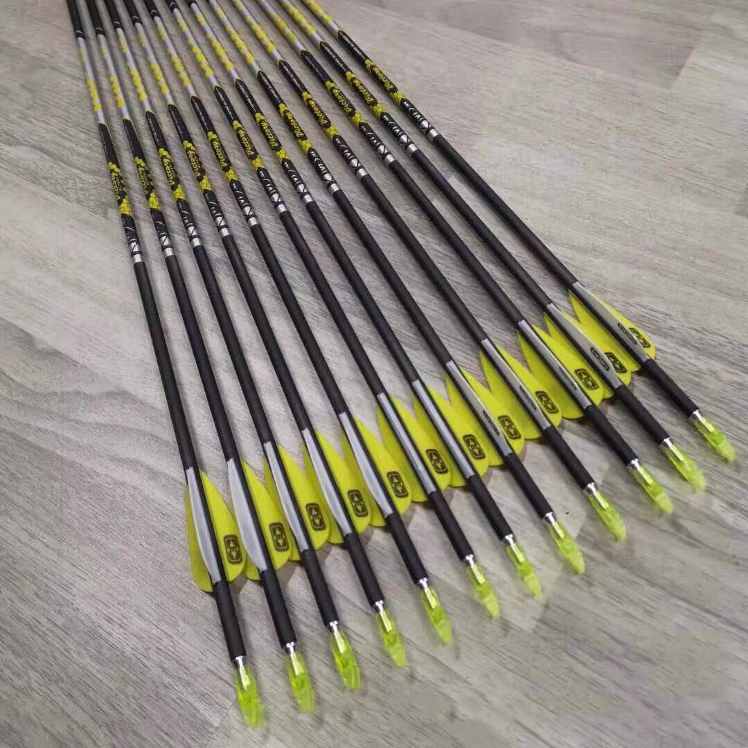 アーチェリーID4.2mmスパイン300 350 400 5 - Arrow Carbon Shaft のレビューと価格