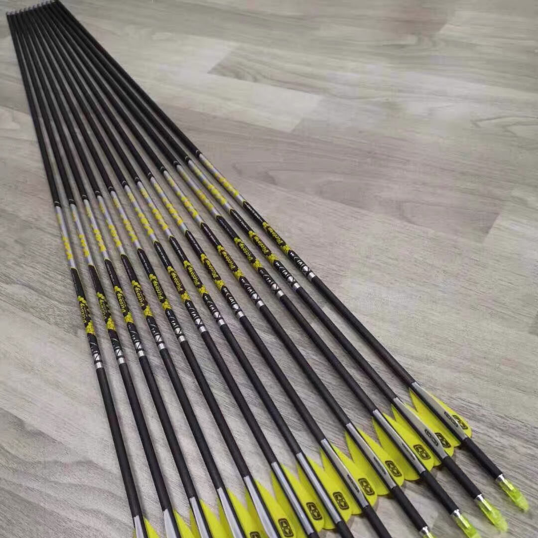 アーチェリーID4.2mmスパイン300 350 400 5 - Arrow Carbon Shaft のレビューと価格