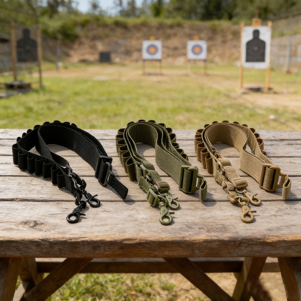 15 ラウンド弾薬シェルベルトリーフライル 12 ゲージポー - Outdoor Hunting Rifle のレビューと価格