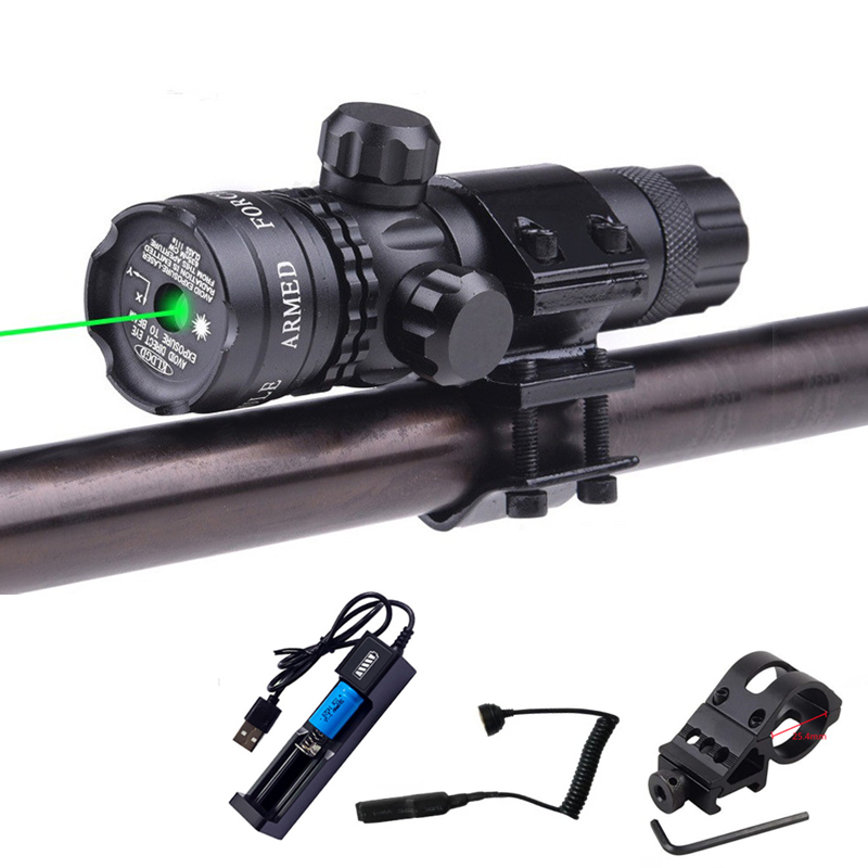狩猟用ライフル用のグリーンレーザーポインター,屋外用のライフ - Outdoor Hunting Rifle のレビューと価格