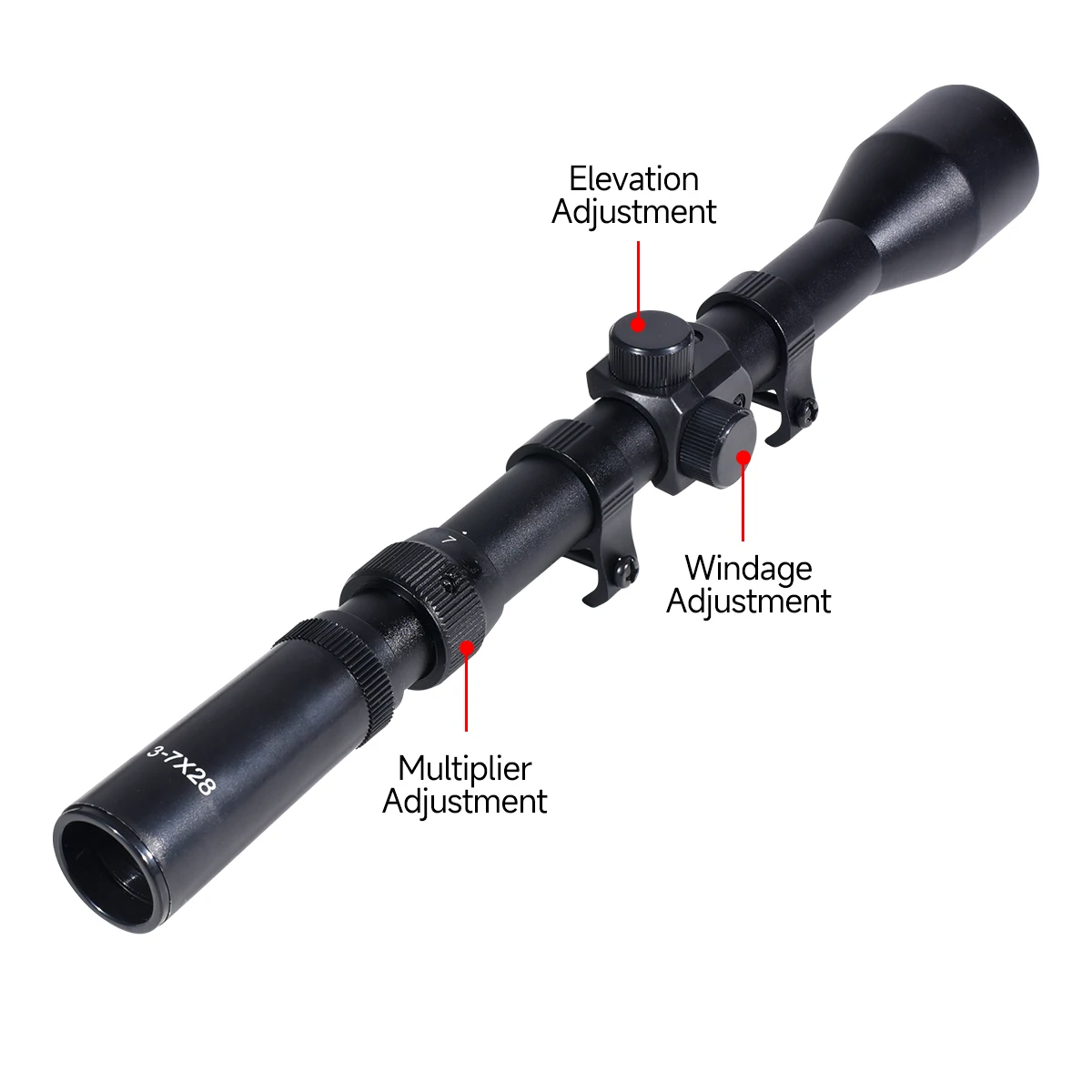 4x20/4x28/3-7x20/3-7x28 光学照準器ク - Outdoor Hunting Rifle のレビューと価格