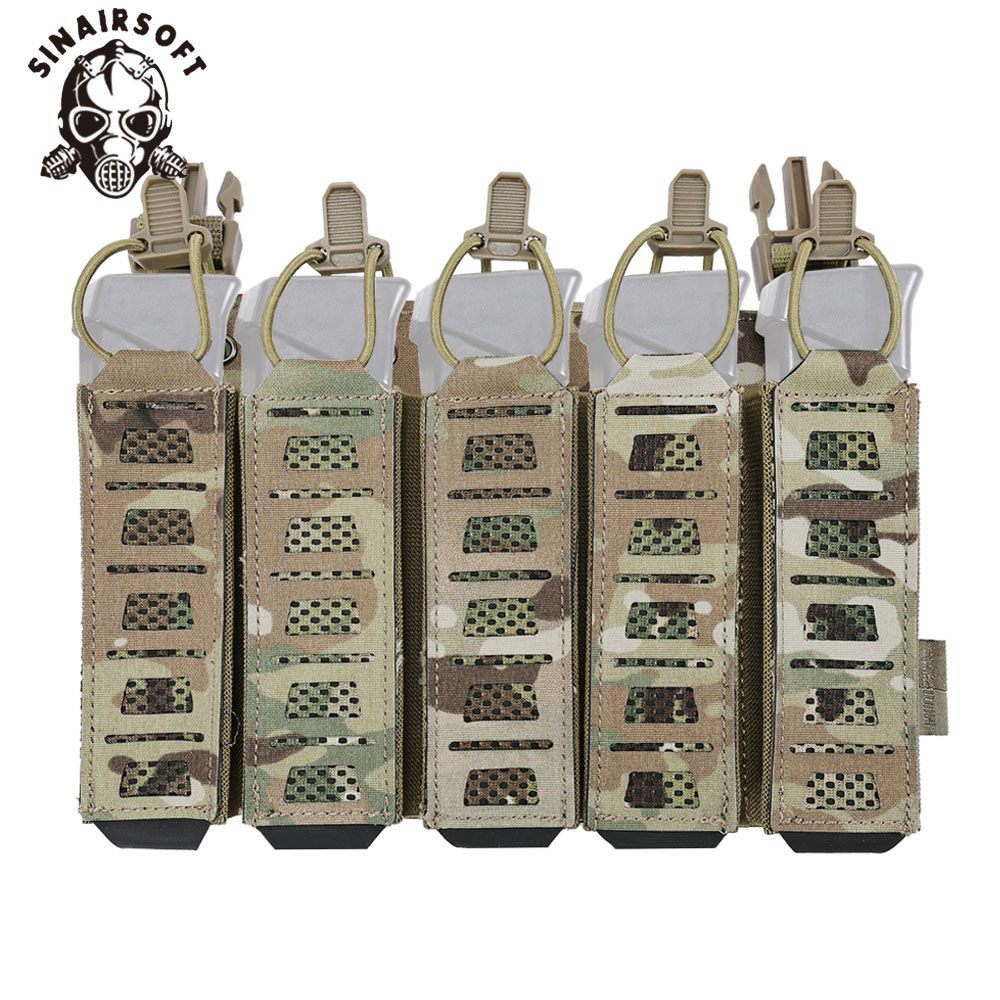 SINAIRSOFT 戦術 MP5 MP7 マガジンポーチ  - Tactical Belt Rigger のレビューと価格