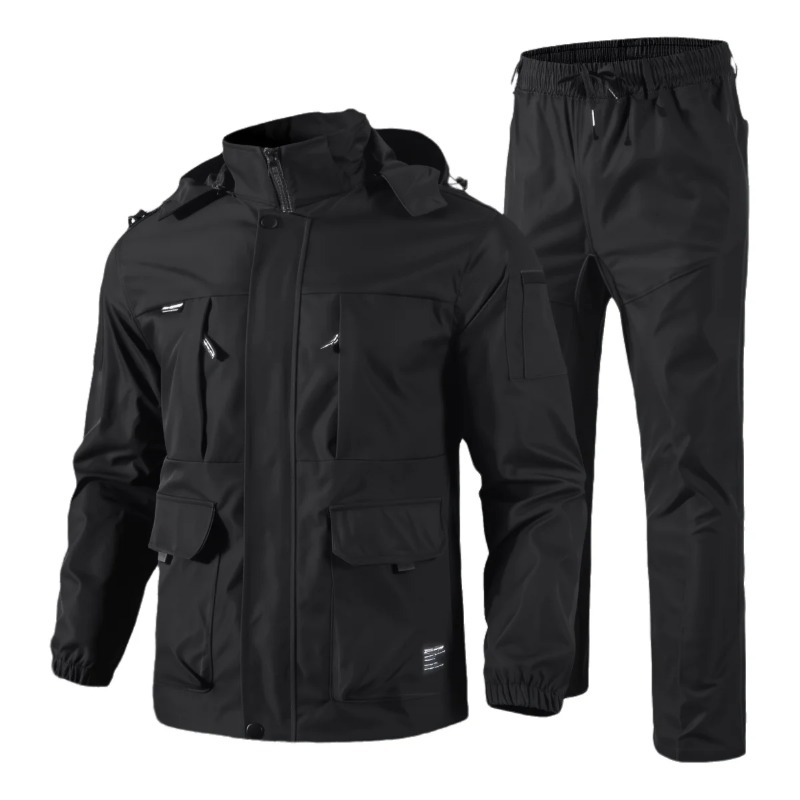 メンズ防水タクティカルセット 春秋用 取り外し可能な帽子付き - Hunting & Outdoor Supplies Carterton のレビューと価格