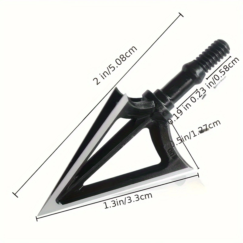 6PK ハンティングブロードヘッド 100グレイン プレミア - Crossbow Bolt Broadhead のレビューと価格