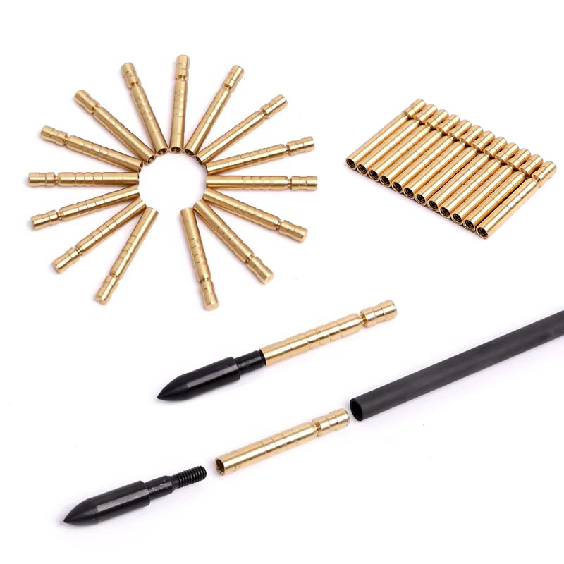 75Grain ID5.2mmアローシャフトインサート、銅製 - Arrow Carbon Shaft のレビューと価格