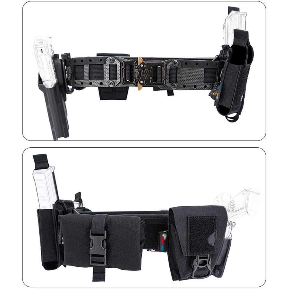 タクティカルバトルベルト、レーザーカットMOLLEリガーウォ - Tactical Belt Rigger のレビューと価格