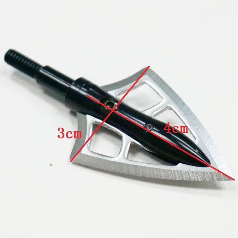 6PK ボウハンティングブロードヘッド 125グレイン ステ - Crossbow Bolt Broadhead のレビューと価格